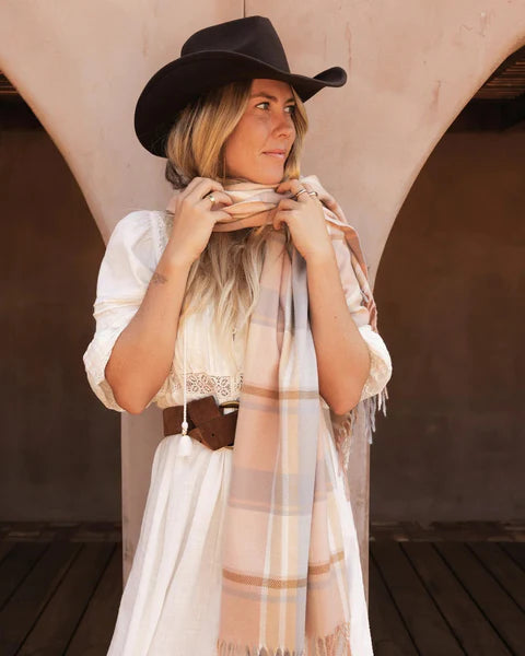 Balmoral Scarf Blush