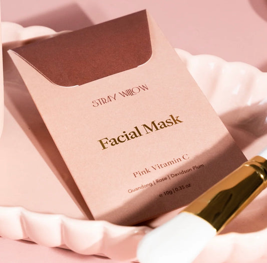 Facial Mask - Pink Vitamin C