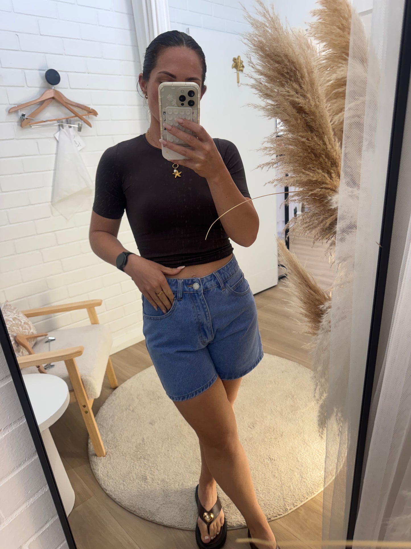 Remi Denim Shorts