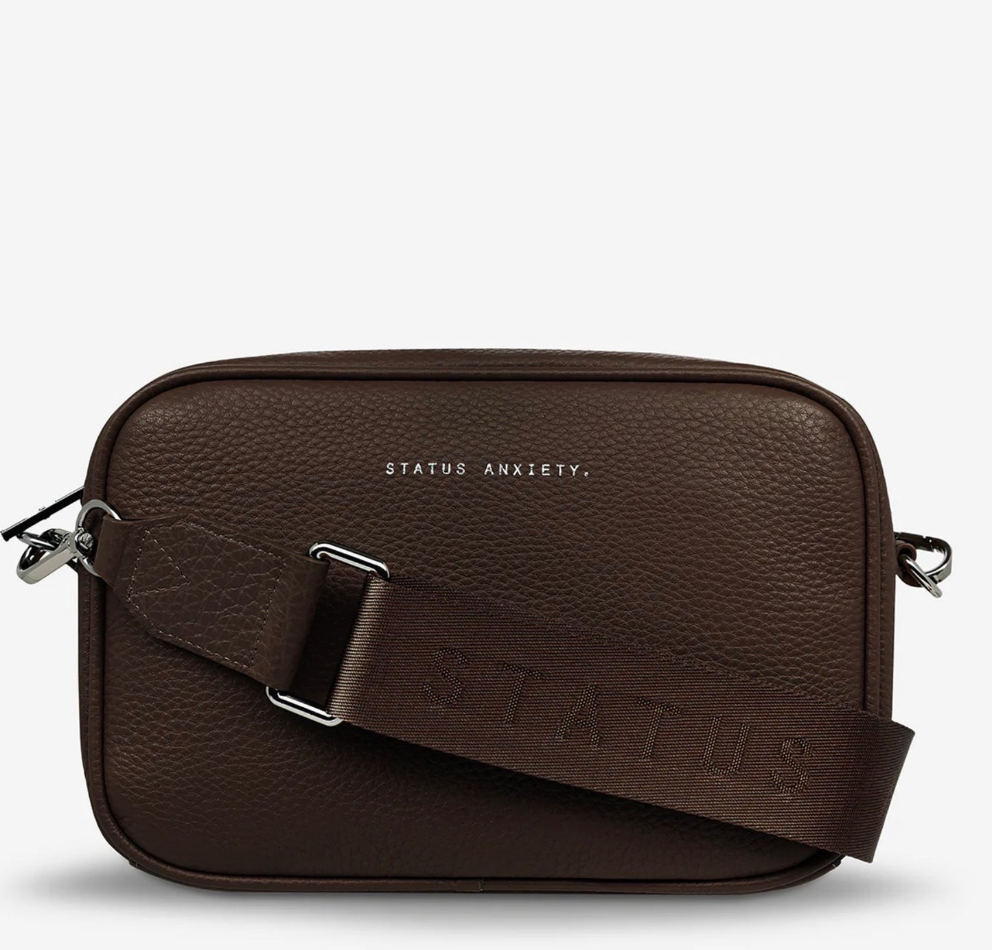 Plunder Bag with Webbed Strap - Cocoa