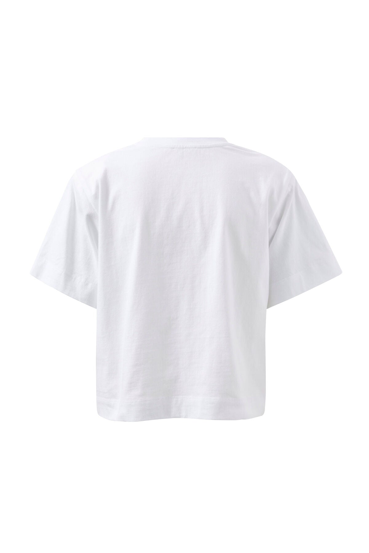 Sofia Boxy Tee - White