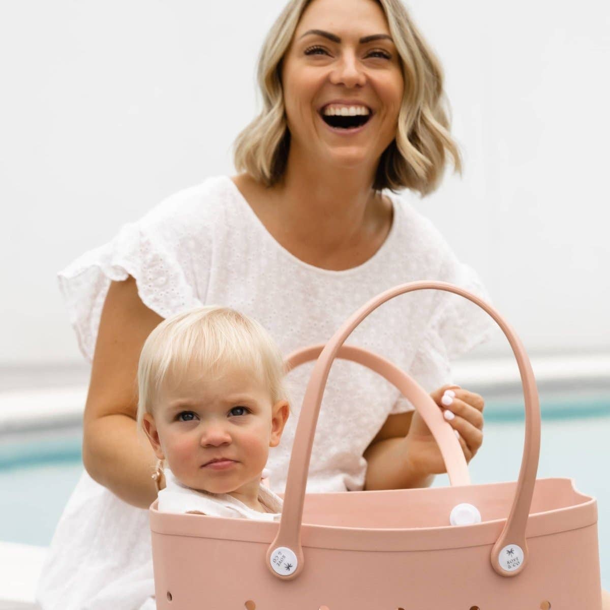 Maxi Tribe Bag in Seashell Pink