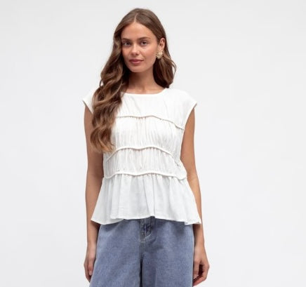 Poppy Ruffled Top