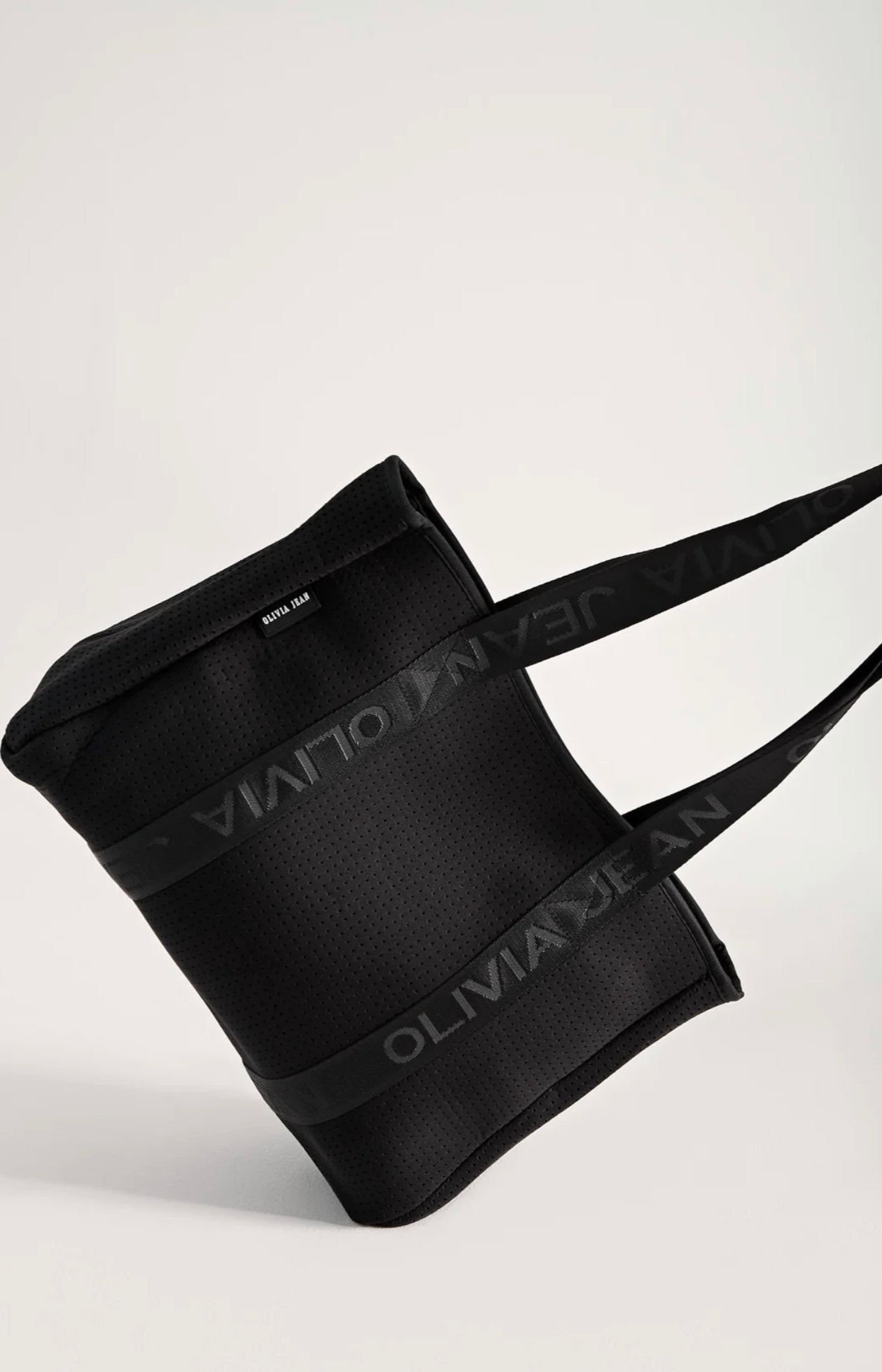 Olivia Jean (Black) Signature Neoprene Bag