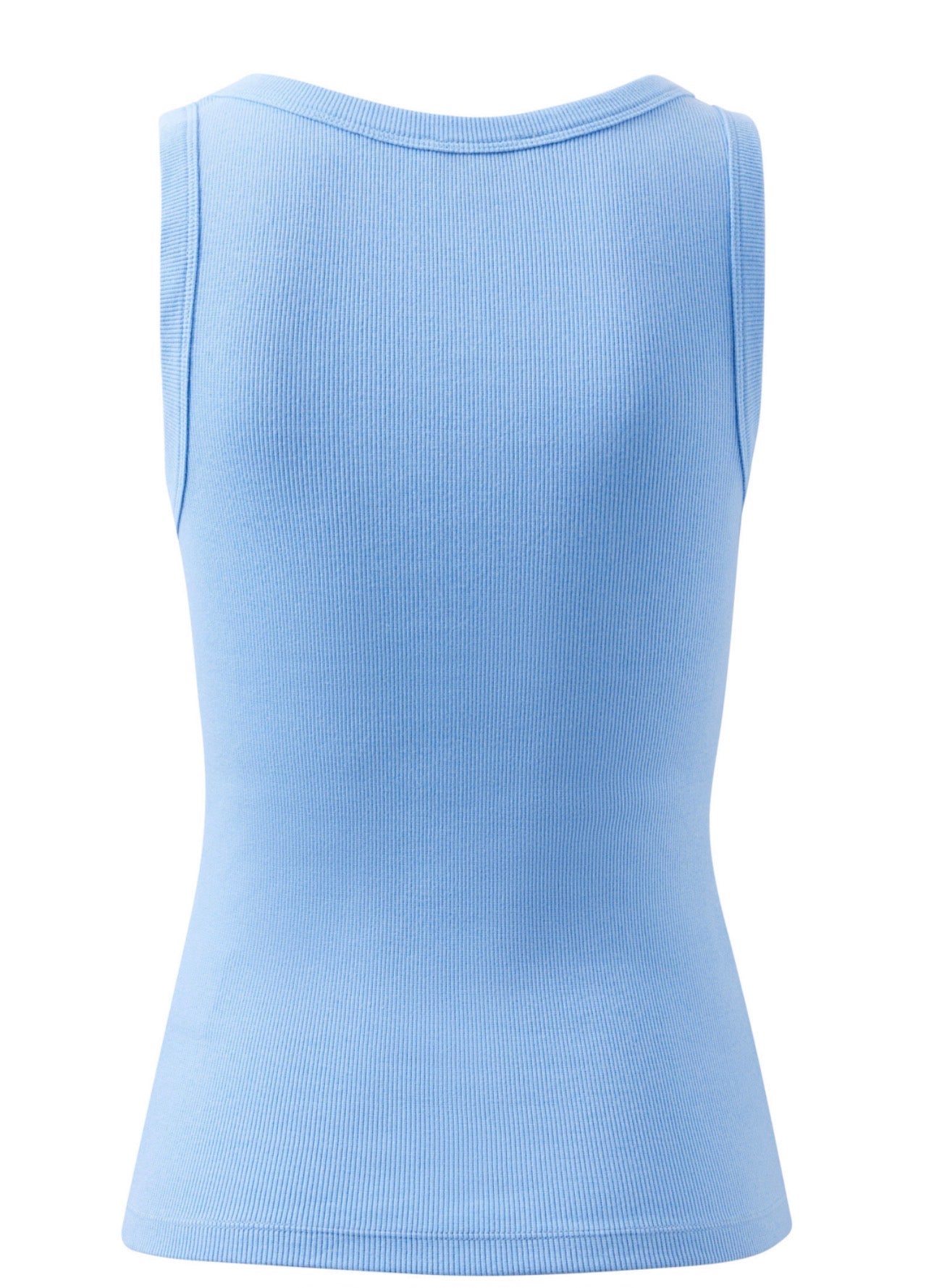 Zoe Contour Rib Scoop Tank