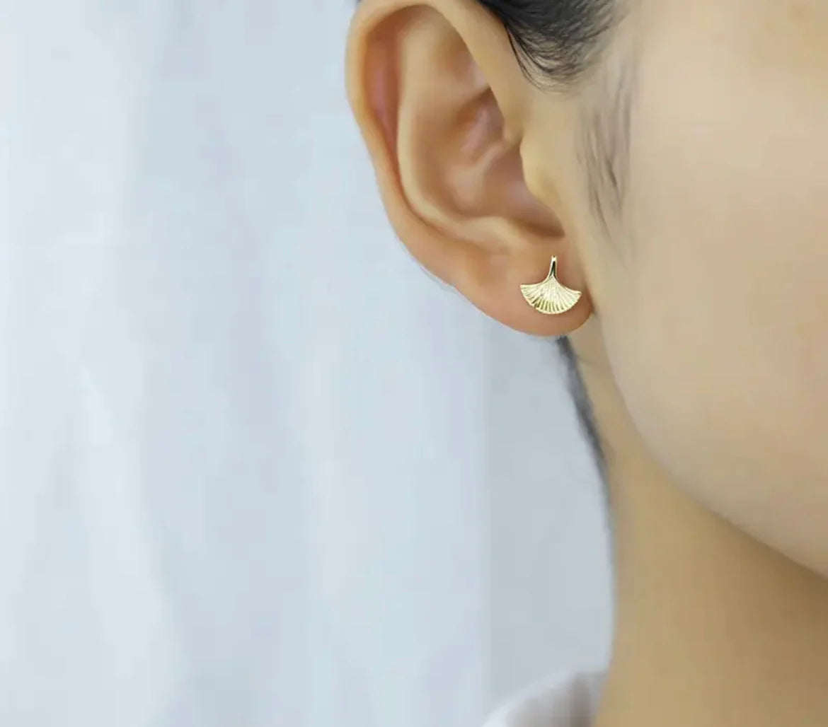 Gold Plated Stud Earrings