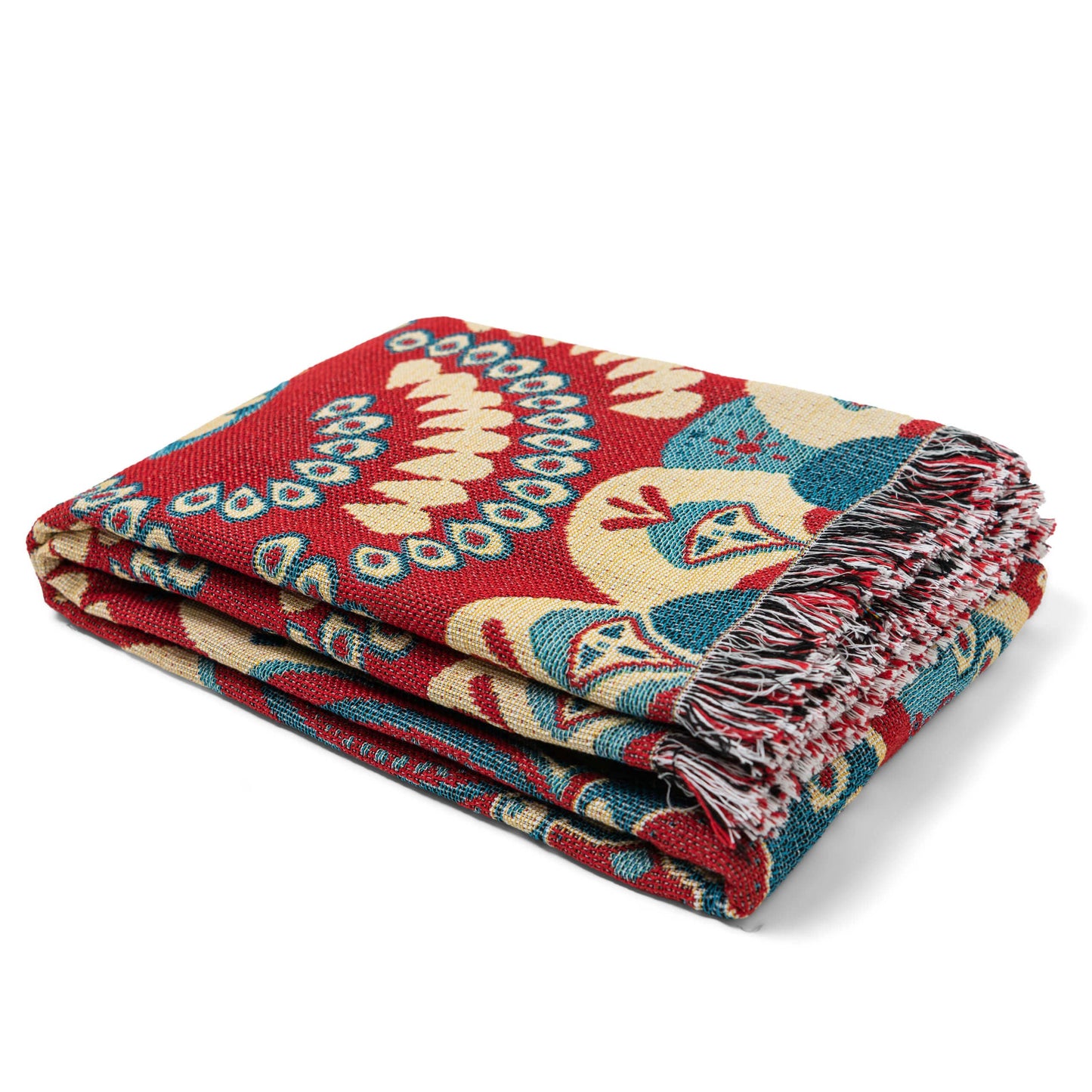 'You'll Be Mine' Woven Picnic Rug/Throw: Regular 130x160cm