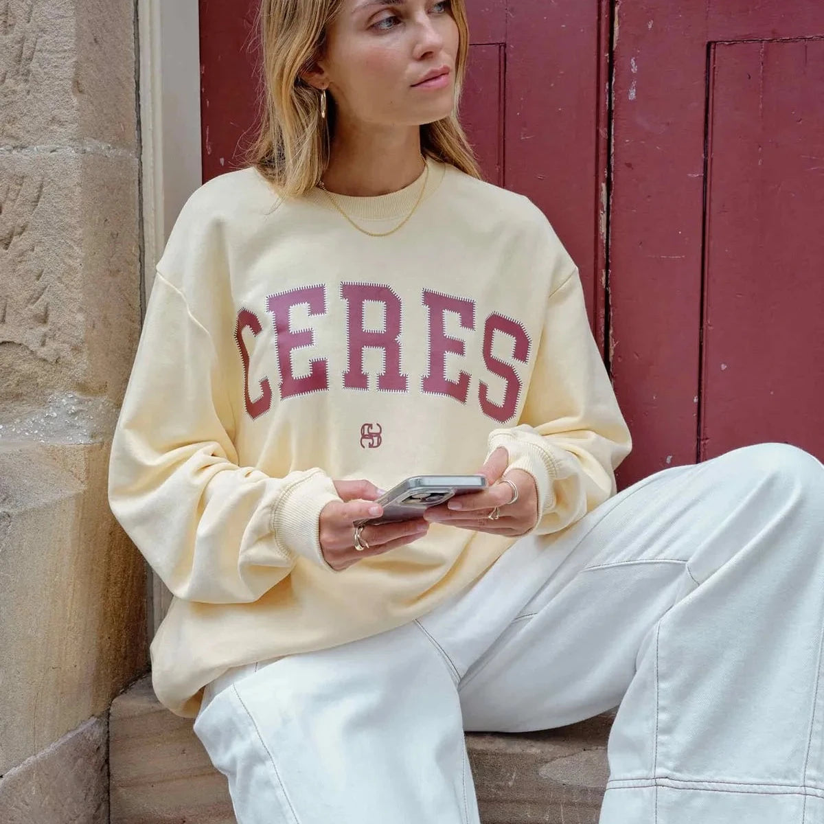 Isla Oversize Heritage Jumper