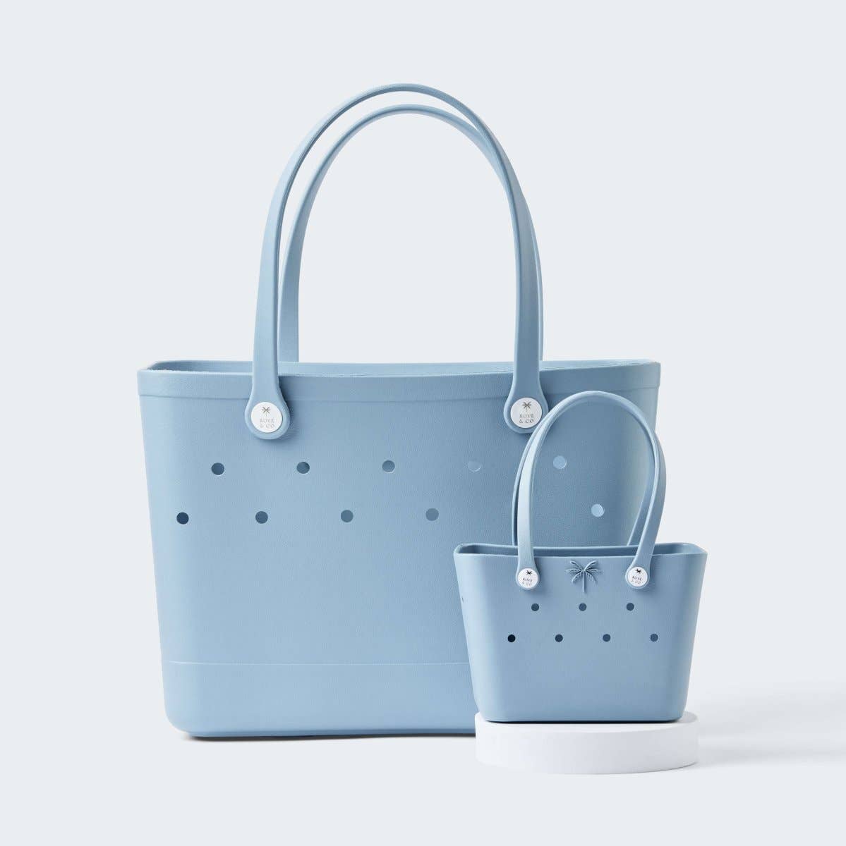 Mini Tribe Bag in Dolphin Blue