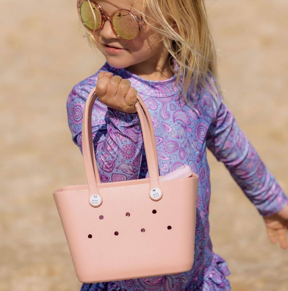 Mini Tribe Bag in Seashell Pink