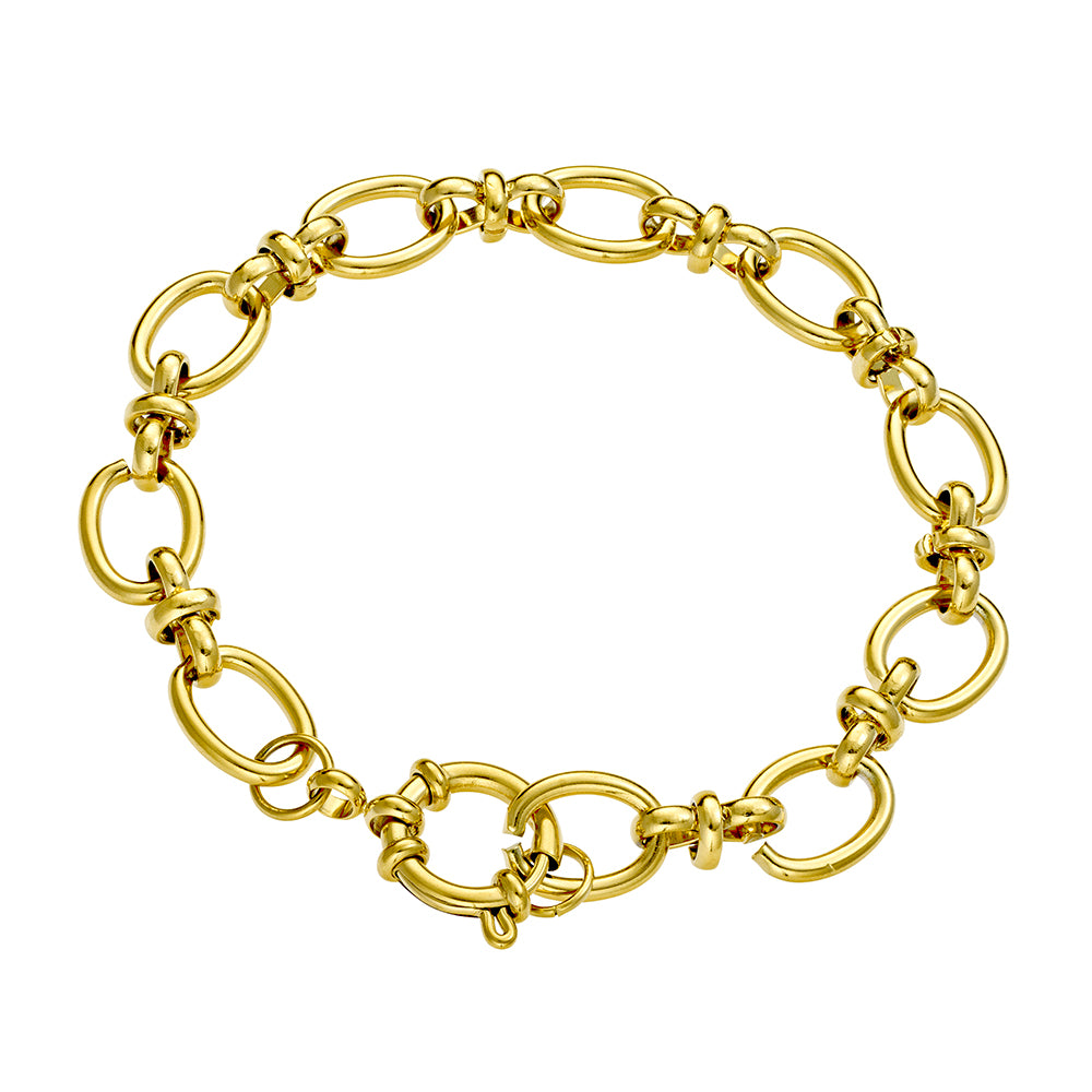 Gold Charm Bracelet Chains