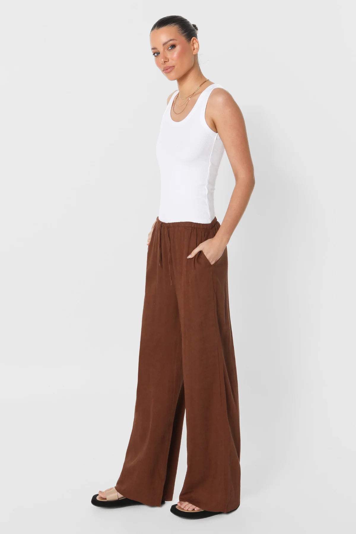 Zeni Pants - Choc