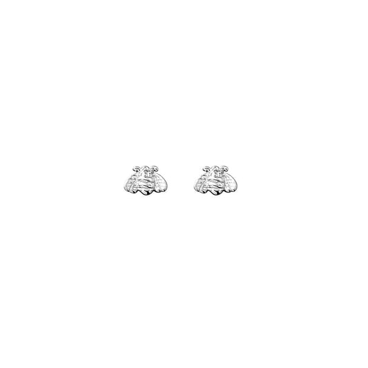Mini Bee Stud Silver