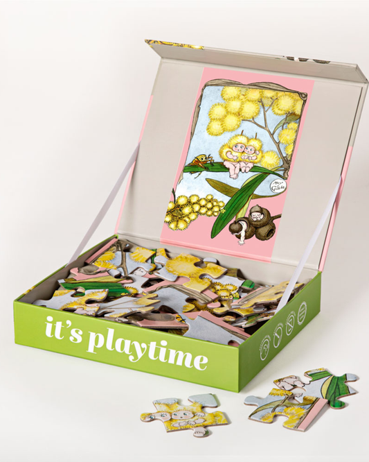 24 Piece Kids Puzzle - May Gibbs - Wattle Babies