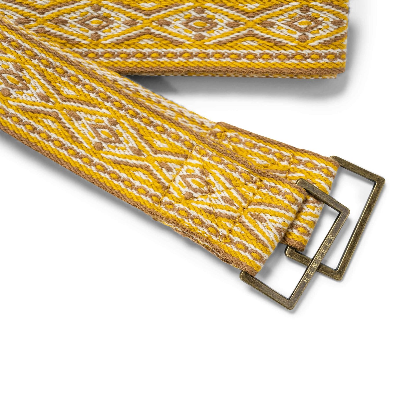 Cotton Carry Strap: Don't Let Me Down - Indigo/White