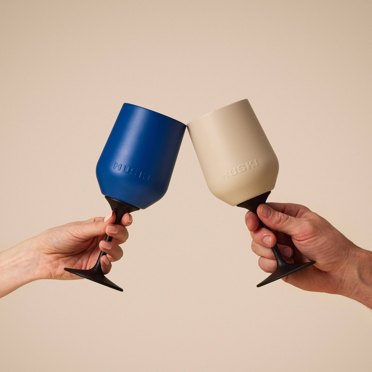 Huski Wine Tumbler 2.0 - Sand Beige (Limited Release)