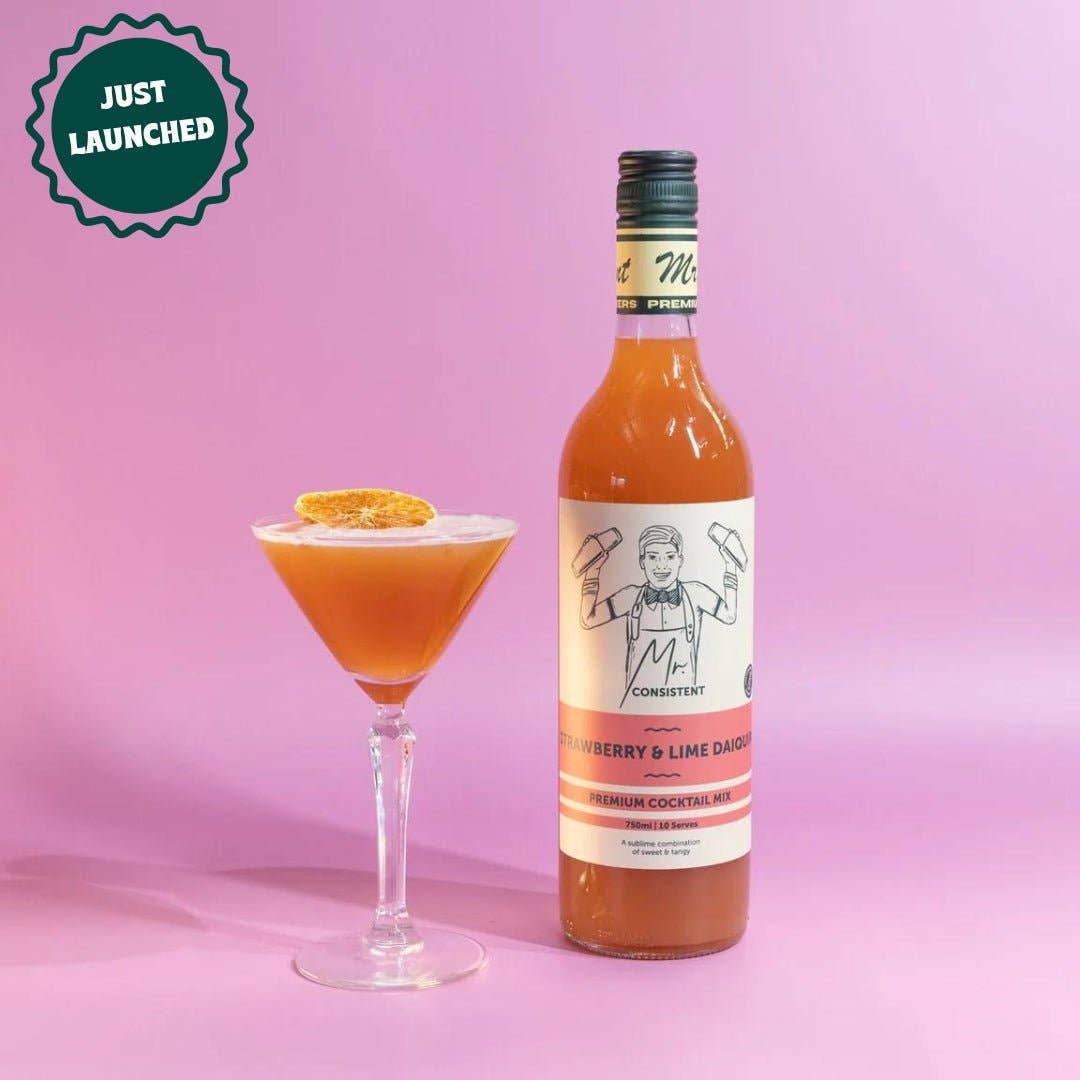 Strawberry & Lime Daiquiri Mix 750 mL