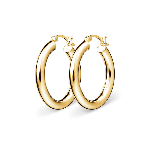 Mini Hayley Hoop Gold 15mm