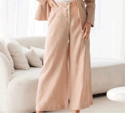 Linen Wrap Up Pant