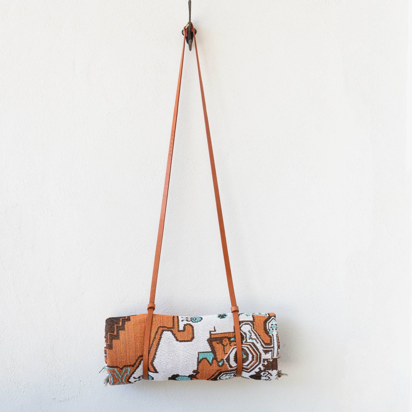 'Norwegian Wood' Woven Picnic Rug/Throw: Regular 130x160cm