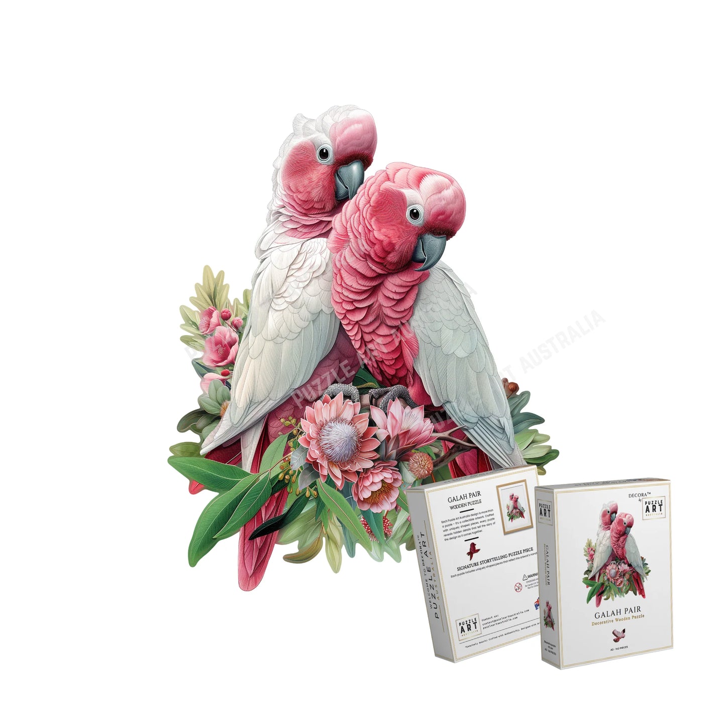 Galah Pair Wooden Puzzle