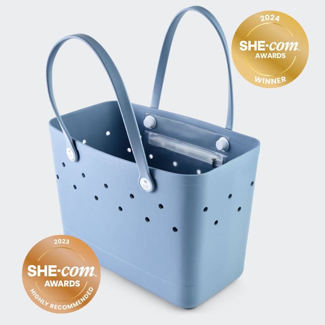 Maxi Tribe Bag in Dolphin Blue