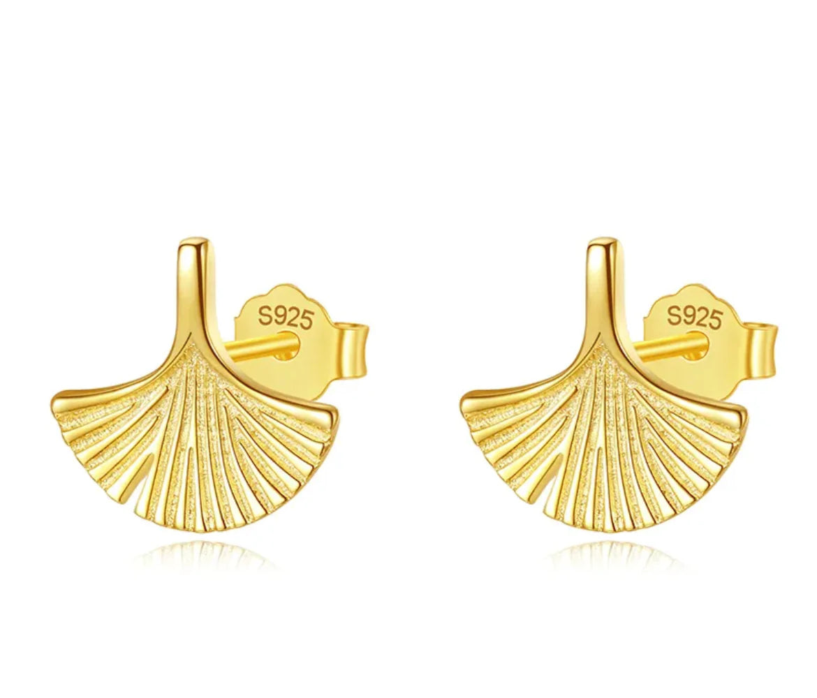 Gold Plated Stud Earrings