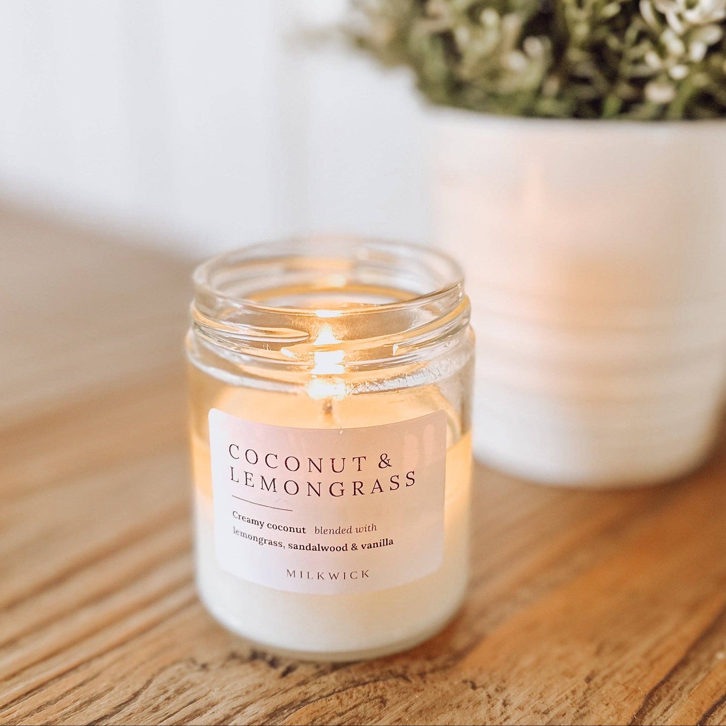 Coconut & Lemongrass: Large 250ml Classic Jar