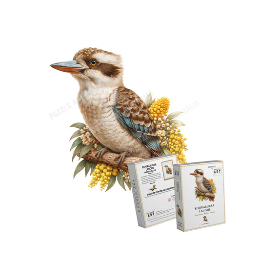 Laughing Kookaburra Wooden Puzzle
