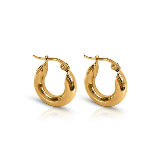 Hustle Hoop Earrings - Large