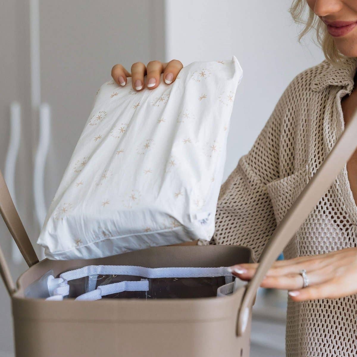 Waterproof Wet Bags: White