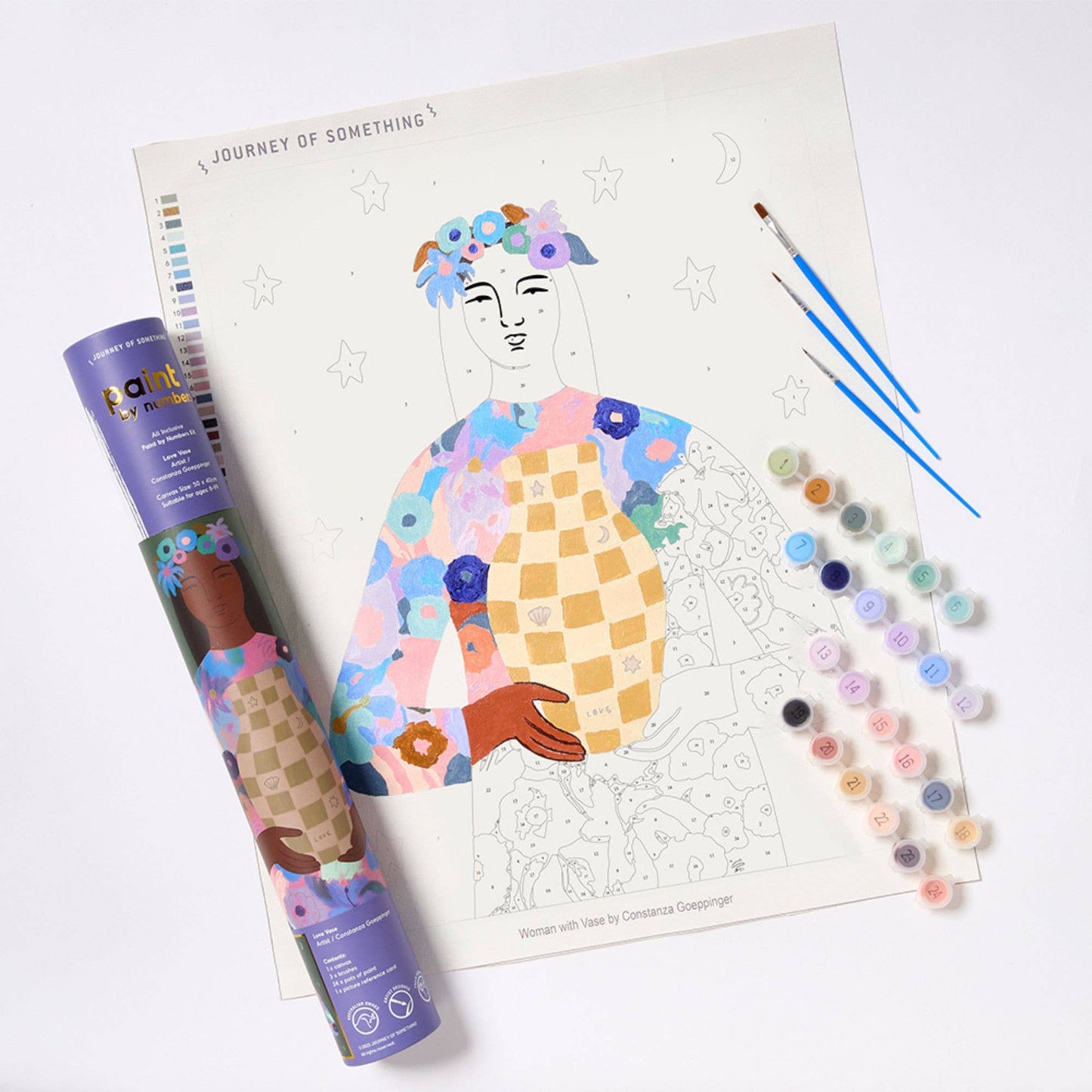 Paint By Numbers - Love vase