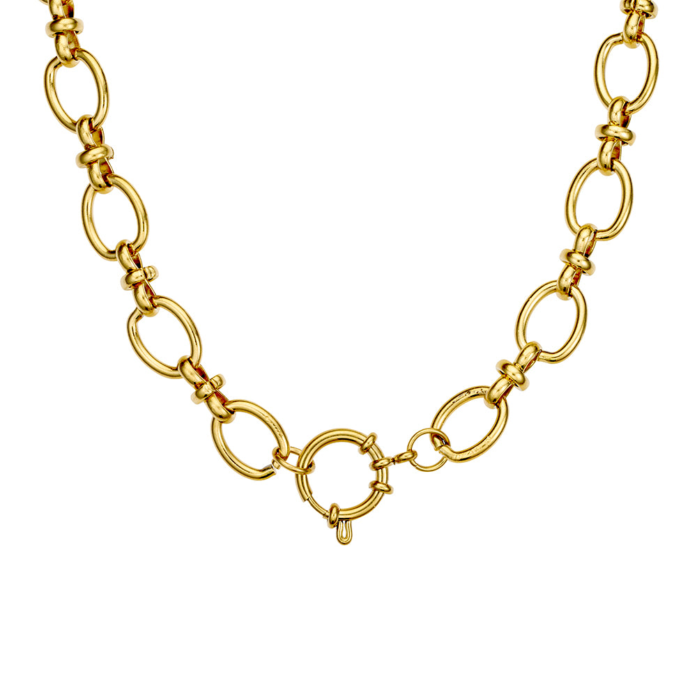 Gold Charm Necklace Chains