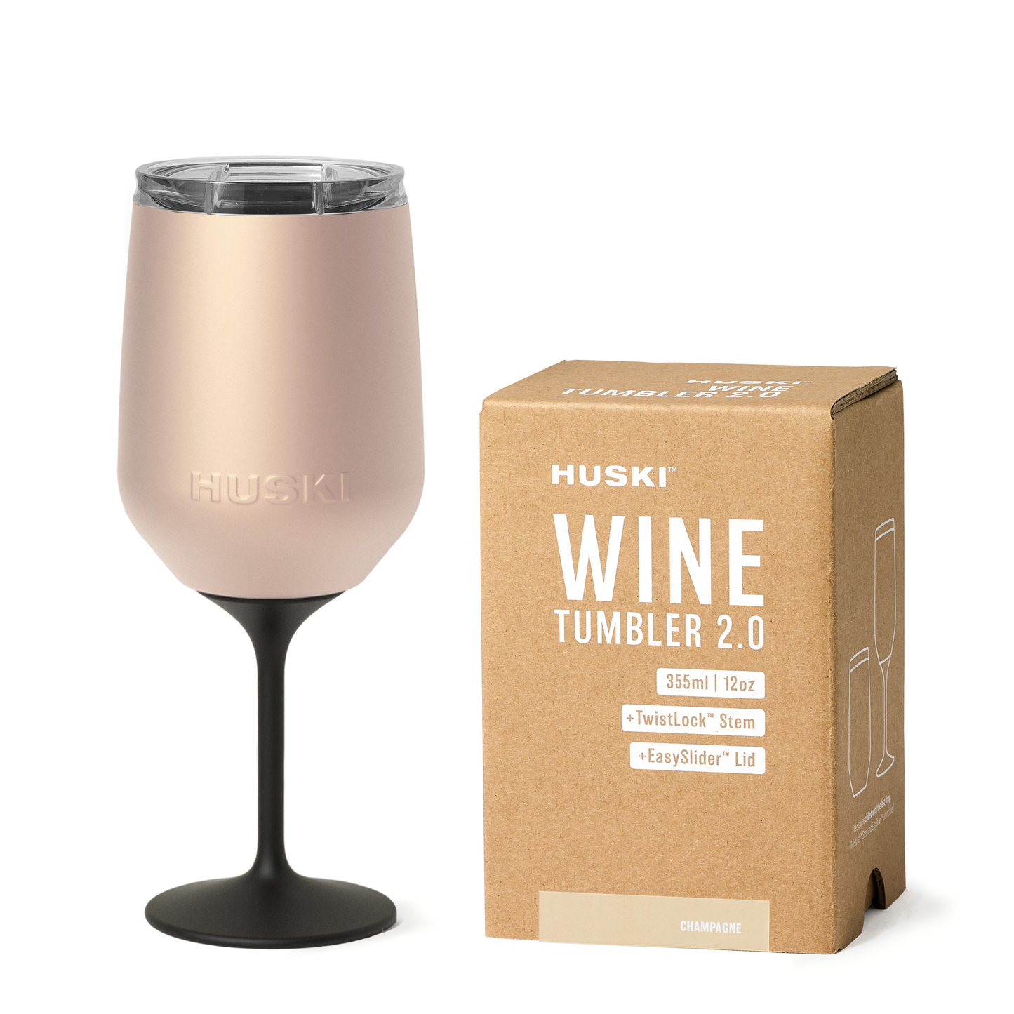 Huski Wine Tumbler 2.0 - Champagne