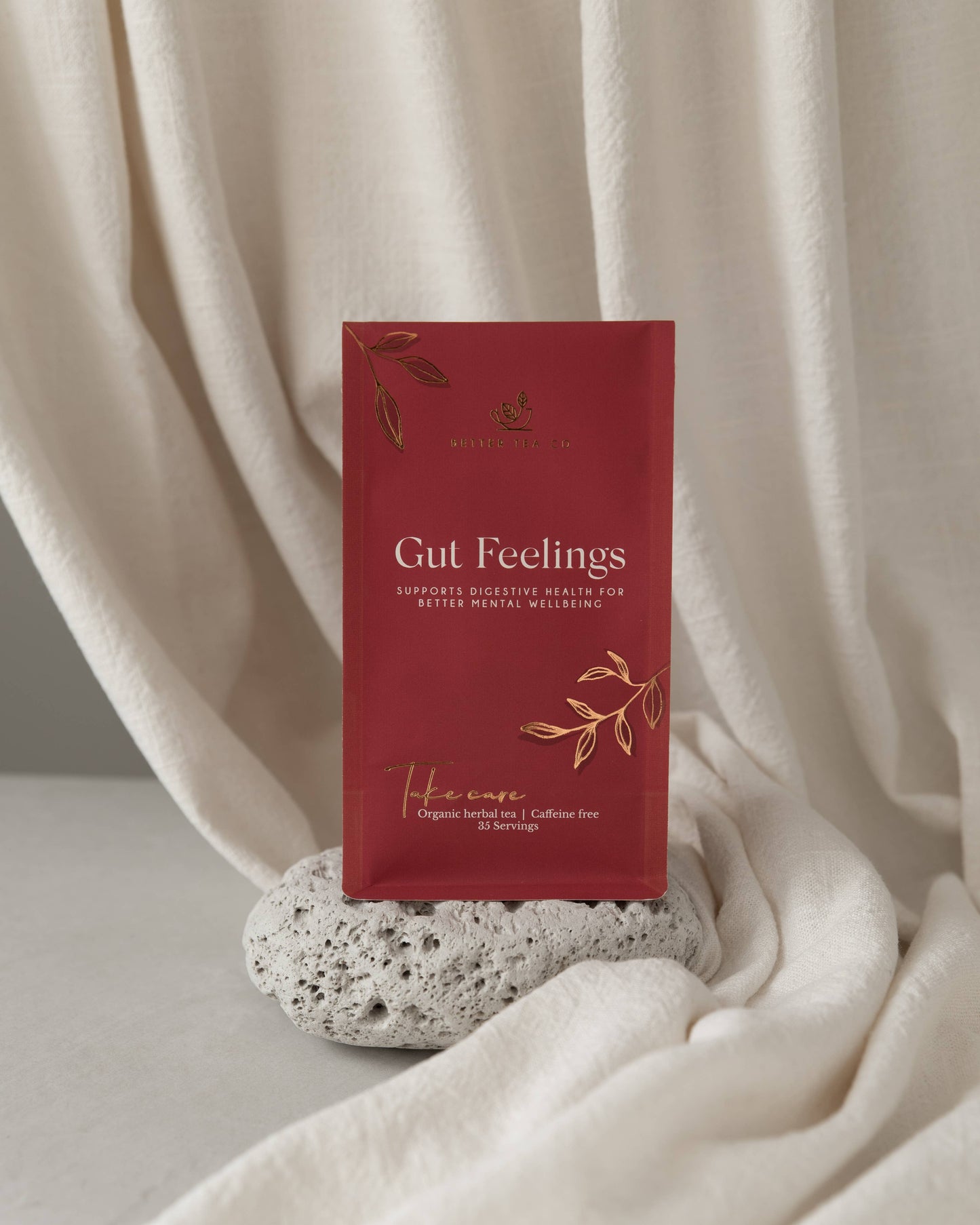 Gut Feelings Herbal Tea: 75g compostable pouch