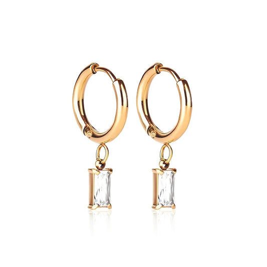 Luxe Gold Drop Earring