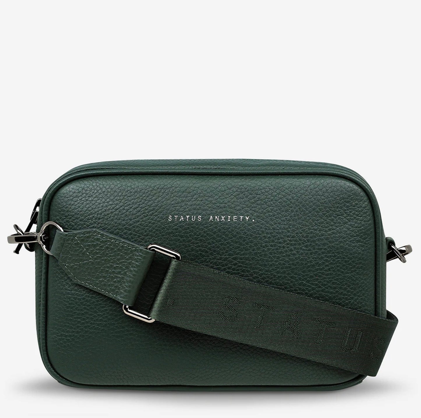 Plunder Bag with Webbed Strap - Green
