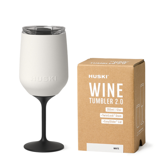 Huski Wine Tumbler 2.0 - White