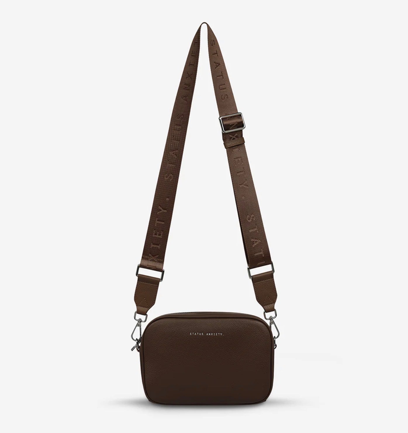 Plunder Bag with Webbed Strap - Cocoa