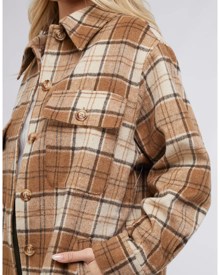 Fleetwood Check Shacket