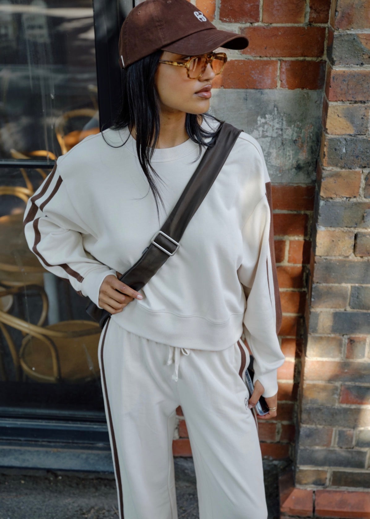 Sasha Sporty Slouchy Crew