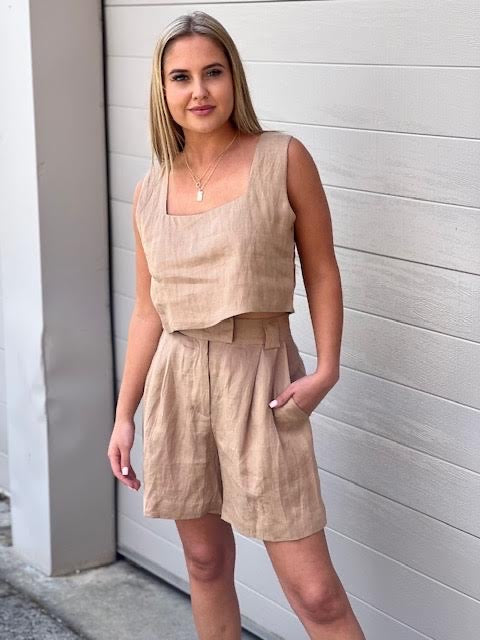 Mandalay Short - Camel