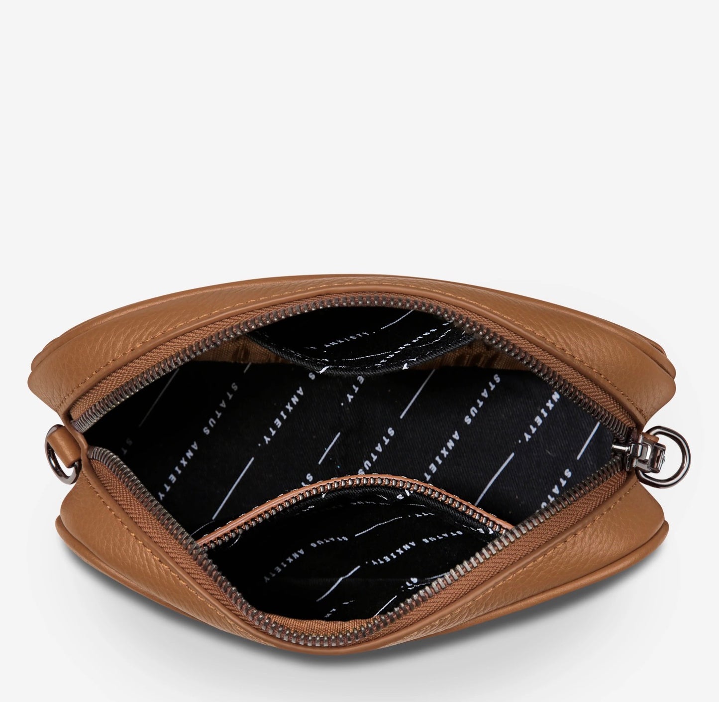 Plunder Bag with Webbed Strap - Camel