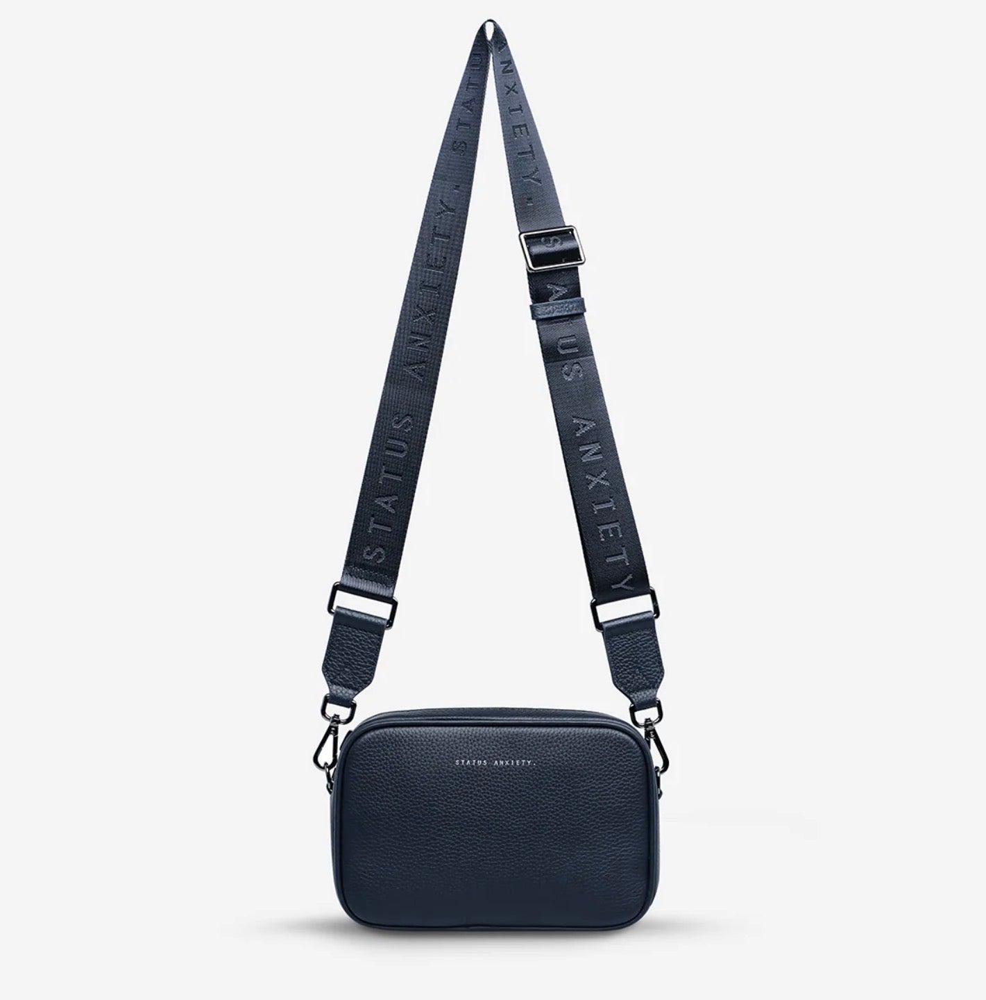 Plunder Bag with Webbed Strap - Midnight Blue