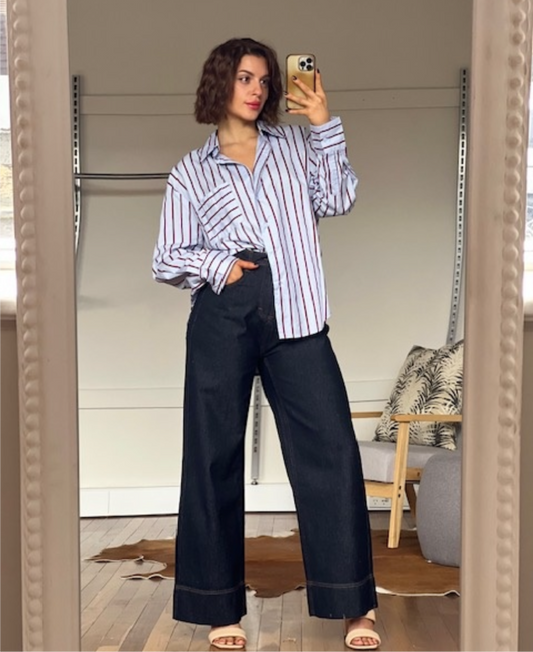 Carly Button Up