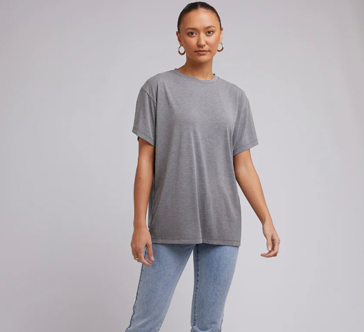 Harper Tee Grey Marle