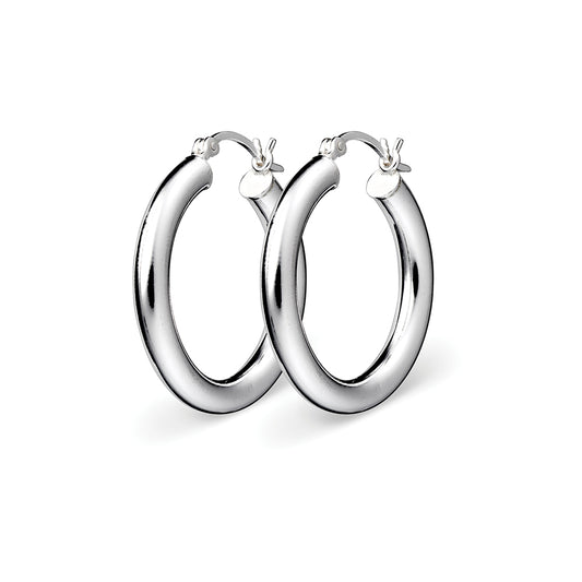 Mini Hayley Hoop Silver 15mm