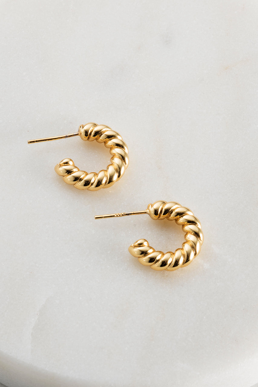 Tia Earring Gold