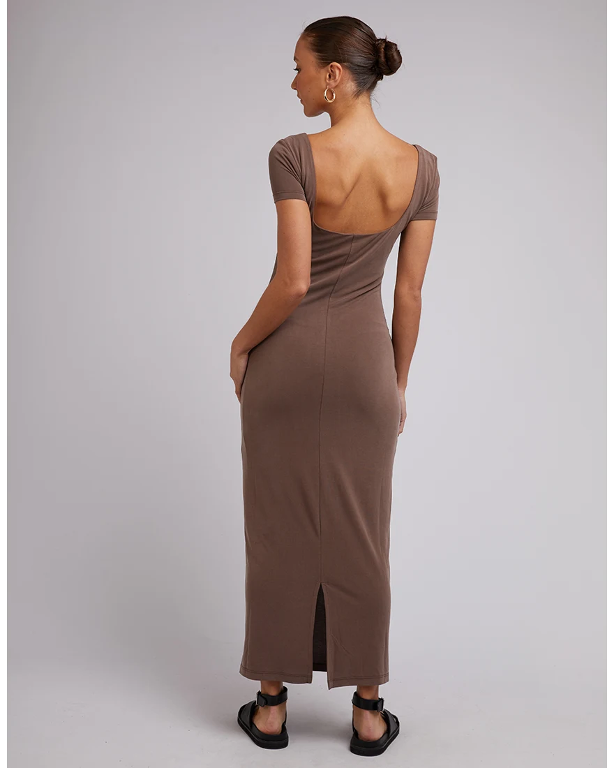 Harper Maxi Dress - Brown