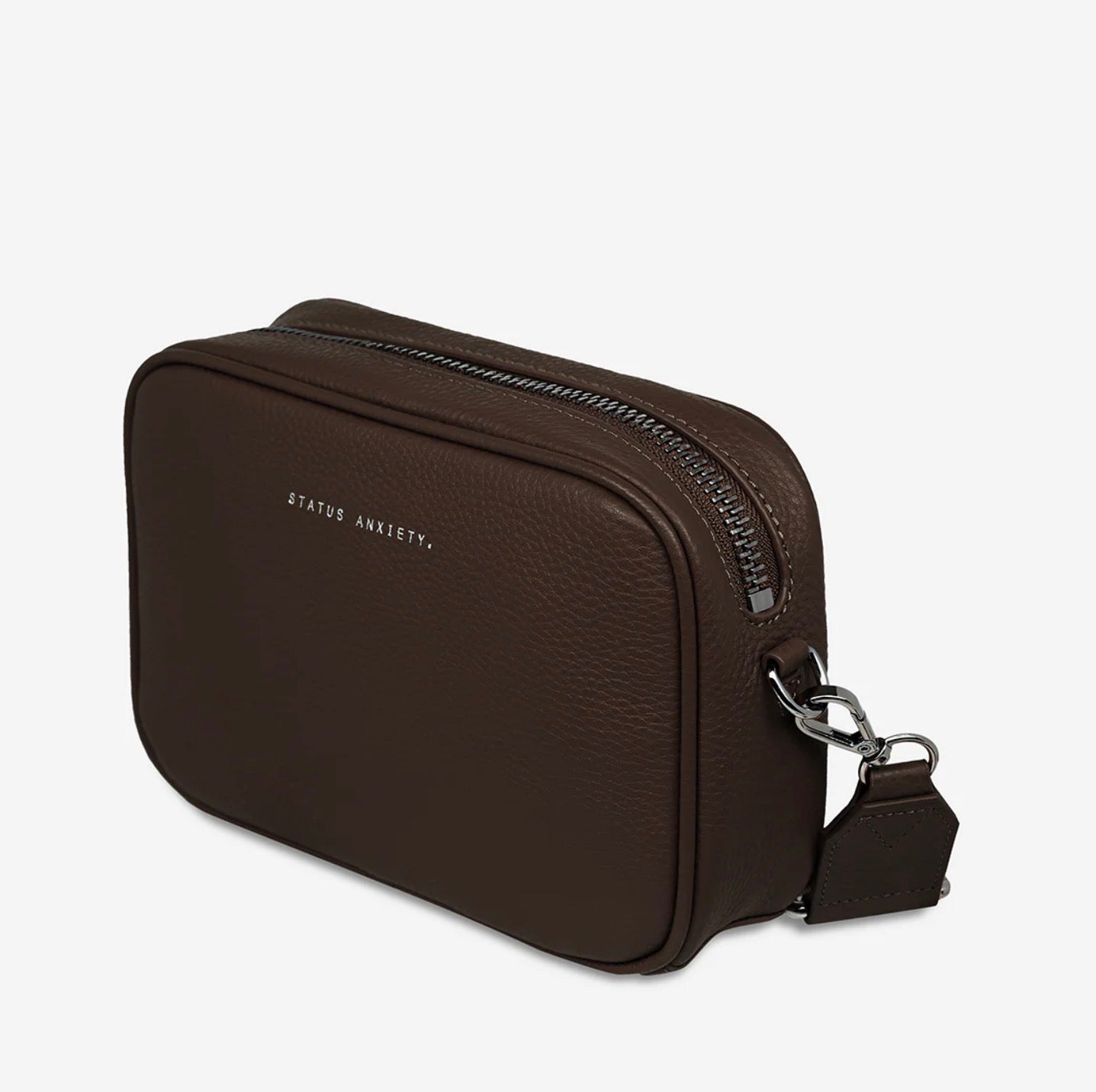 Plunder Bag with Webbed Strap - Cocoa